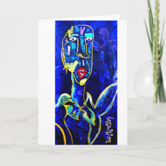 元の天使の芸術の挨拶状Intution カード