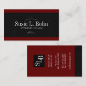 元の弁護士の名刺 名刺 (正面/裏面)