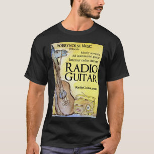 元の無線のギターポスター Tシャツ