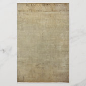 元の独立宣言 便箋 (正面)