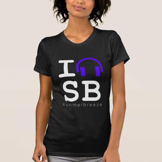 元の白いですか紫色 Tシャツ (正面)