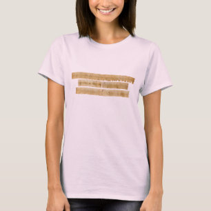 元の素晴らしいアイザイアスクロール死海スクロール Tシャツ