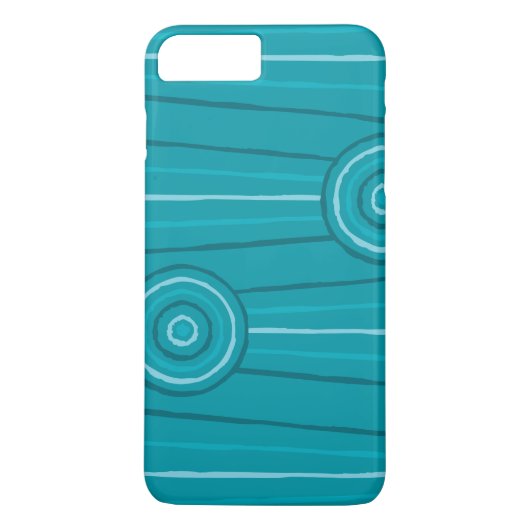 元の線と円絵画の Case-Mate iPhoneケース (裏面)