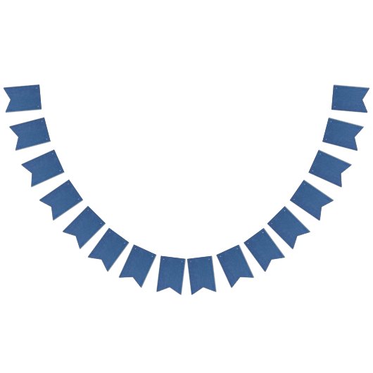 元の織布の青いファッションのジーンのデニム バンティングフラッグ (全)