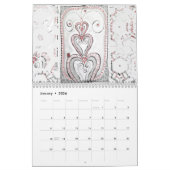 元の芸術の壁掛けカレンダー カレンダー (1月 2026)