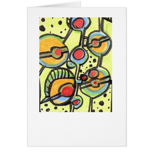 元の芸術カード (正面)