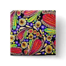 元の芸術ピン(2インチ)