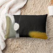 元の芸術: "macroffiti: 彗星" ランバークッション (ブランケット)