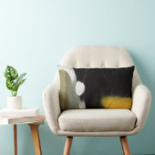 元の芸術: "macroffiti: 彗星" ランバークッション (椅子)