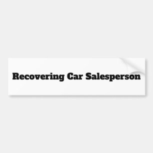 元の車の営業ユーモアのバンパーステッカー バンパーステッカー