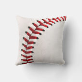 元の野球の球 クッション (裏面)