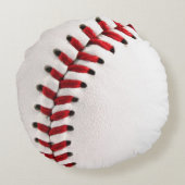 元の野球の球 ラウンドクッション (裏面)