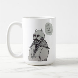 元の鬼モンスターの顧問 コーヒーマグカップ