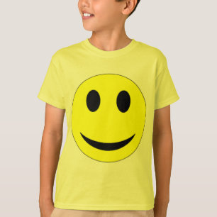 元の黄色い顔 Tシャツ