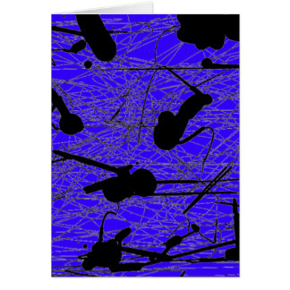 元の黒い(ばちゃばちゃ)跳ねるの絵画