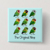 元の9 缶バッジ (正面)