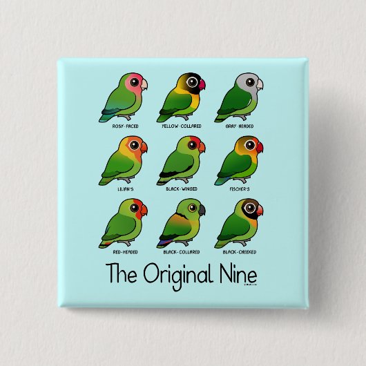 元の9 缶バッジ (正面)