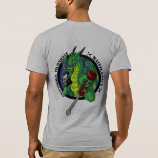 "元の"デザインの軽いTシャツ Tシャツ