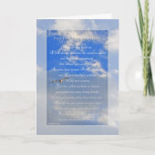 元の"足あなたのハートで"はペット悔やみや弔慰印刷します カード (正面)