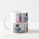 元のCodyの漫画のマグ コーヒーマグカップ (左)