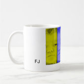 元のFJは襲います コーヒーマグカップ (左)