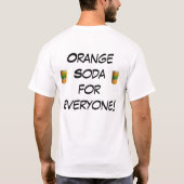 元のHebertのオレンジソーダワイシャツ Tシャツ (裏面)