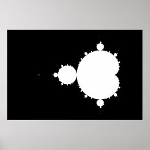 元のMandelbrotは02を-フラクタルポスター置きました ポスター
