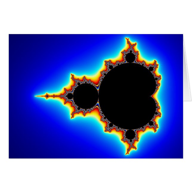 元のMandelbrotは03を-フラクタルカード置きました (正面横)