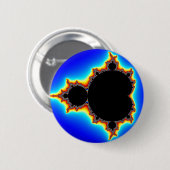元のMandelbrotは03を-フラクタル置きました 缶バッジ (正面&裏面)
