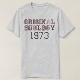 元のSoulboyの1973年の精神の音楽ファンのレトロのTシャツ Tシャツ