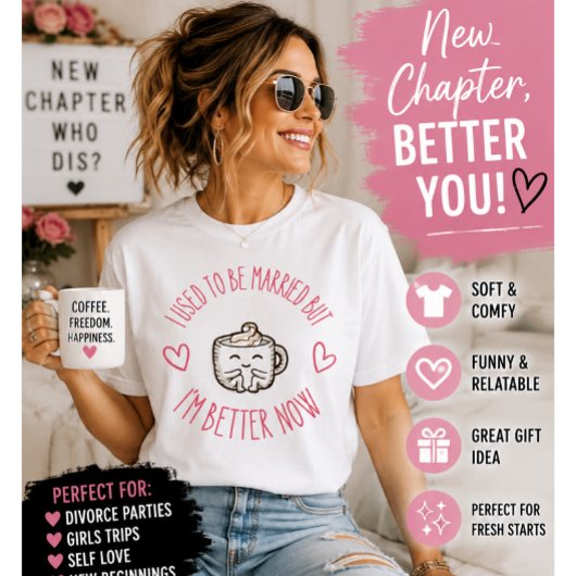 元は結婚していたが今はもっと幸せな面白いディーヴォ Tシャツ