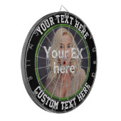 元ガールフレンド妻ボーイフレンド別れストレスレリーフ、 浮き彫り ダーツボード (正面左)