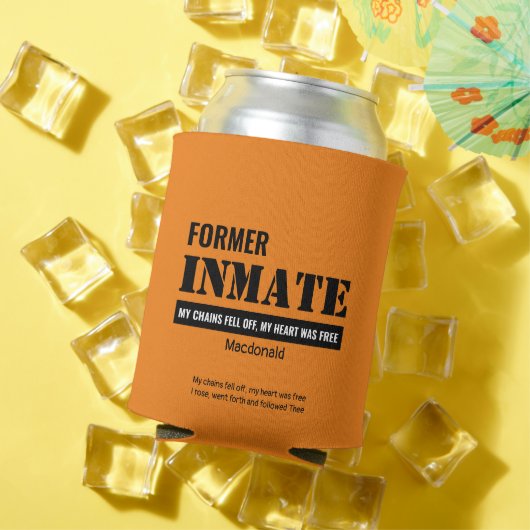 元パーソナライズされた被収容者 缶クーラー (インサイチュ 夏)