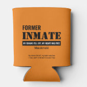 元パーソナライズされた被収容者 缶クーラー (裏面)