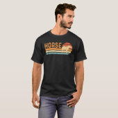 元モルモン タピール 馬 LDS レトロ 元モルモン 馬_1 Tシャツ (正面フル)