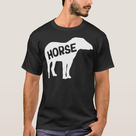 元モルモン+タピール+馬+LDS+元モルモン+馬 Tシャツ (正面)