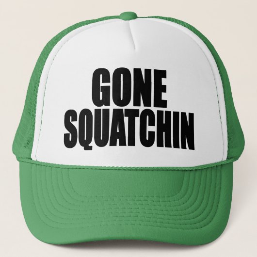 元及びベストセラーのボボの行ったSQUATCHINの帽子 キャップ (正面)