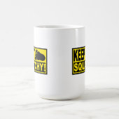 元及びベストセラーのボボはそれをSQUATCHY保ちます! コーヒーマグカップ (中央)