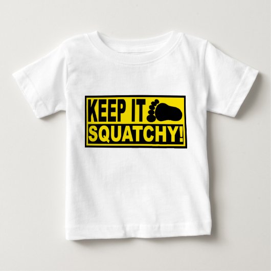 元及びベストセラーのボボはそれをSQUATCHY保ちます! ベビーTシャツ (正面)