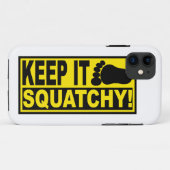 元及びベストセラーのボボはそれをSQUATCHY保ちます! Case-Mate iPhoneケース (裏面(横))