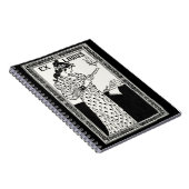 元司書アールヌーボー ノートブック (右側)