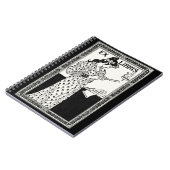 元司書アールヌーボー ノートブック (左側)