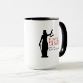 元大統領は国王ではない マグカップ (正面右)