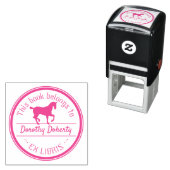 元天秤座 |かわいい馬 セルフインキングスタンプ (インサイチュ)