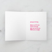 元夫の愛親愛者誕生日カード カード (内部)