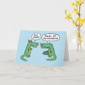 元夫 – グリーティングカード (黄色い花)