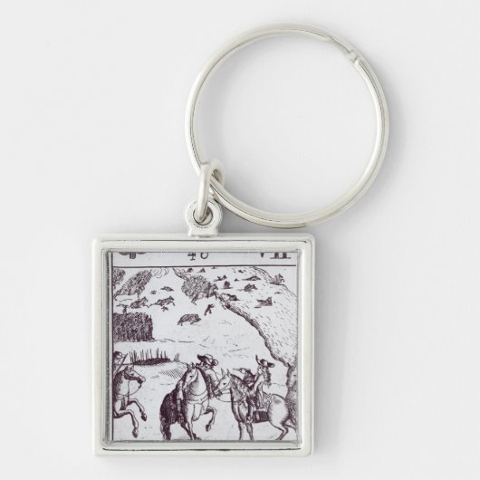 元帥のTallardによって取られる囚人 キーホルダー (正面)