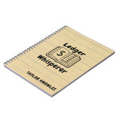 元帳ささやき書記フォトノートブック ノートブック (左側)