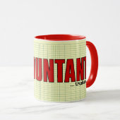 元帳と名最高の前付き世界会計士 マグカップ (正面右)