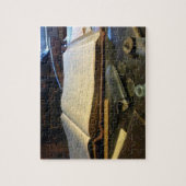 元帳と眼鏡 ジグソーパズル (縦)